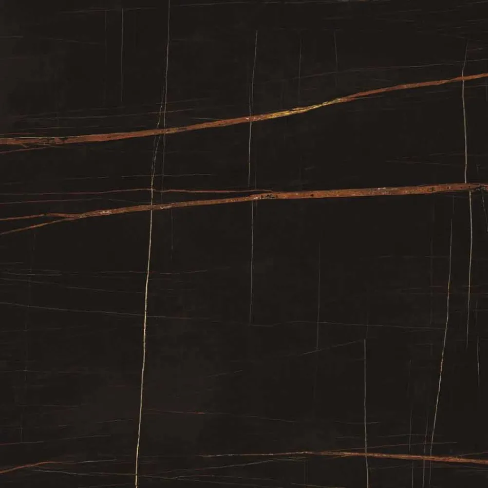 Rundt sofabord i Gres og moderne metal fremstillet i Italien - Albert Viadurini