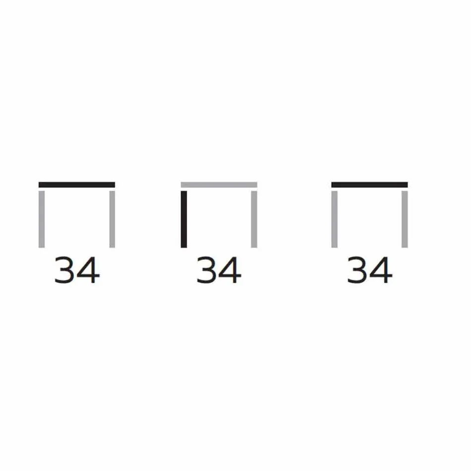 Rundt sofabord i sortgrå lakeret træ Fremstillet i Italien - Stuttgart Viadurini