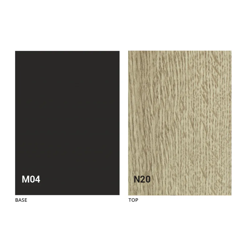 Transformerbord i træ og stål fremstillet i Italien - Demetro Viadurini