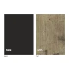 Transformerbord i træ og stål fremstillet i Italien - Demetro Viadurini