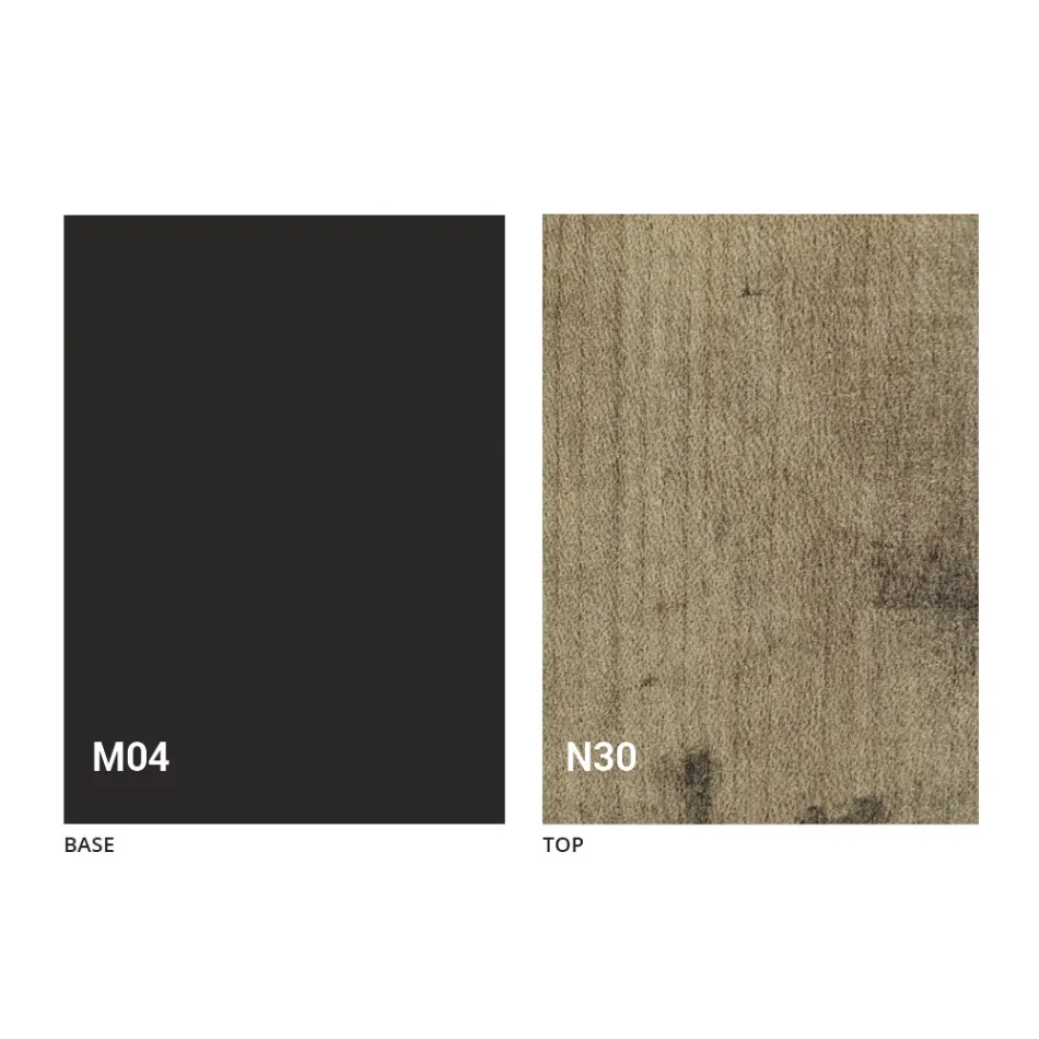 Transformerbord i træ og stål fremstillet i Italien - Demetro Viadurini