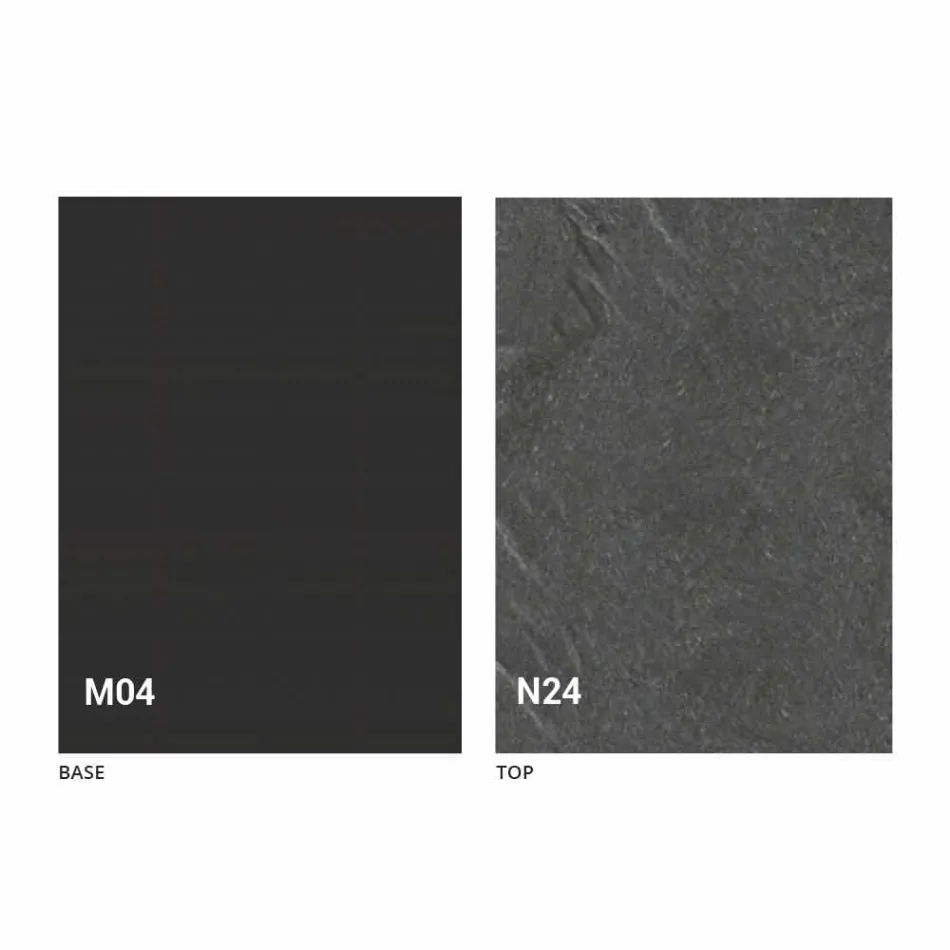 Transformerbart sofabord i træ og stål fremstillet i Italien - Demetro Viadurini