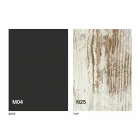 Transformerbart sofabord i træ og stål fremstillet i Italien - Demetro Viadurini