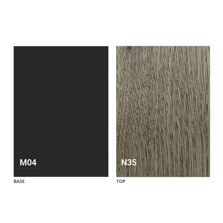 Transformerbord i træ og stål fremstillet i Italien - Demetro Viadurini