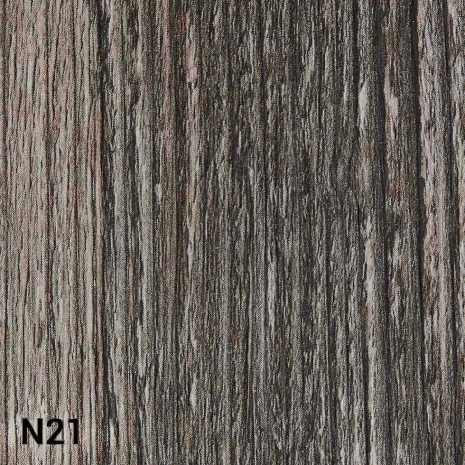 Transformerbart sofabord i træ og metal fremstillet i Italien - Patroclus Viadurini