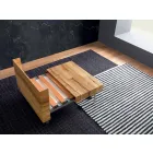 Transformerbart sofabord i massivt træ fremstillet i Italien - Trabucco Viadurini