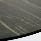 Sofabord i stål og porcelænsstentøj fremstillet i Italien - Aspira Viadurini