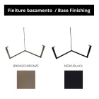 Sofabord i stål og porcelænsstentøj fremstillet i Italien - Aspira Viadurini