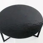 Sofabord i stål og glas Made in Italy - Aspira Viadurini