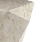 Stue Sofabord Helt i Fossil Stone Forskellige Finishes - Air Viadurini