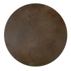 Sofabord rund plade og bund lavet i Italien - Tullia Viadurini