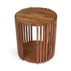 Sofabord lavet af akacietræ - Vortice Viadurini