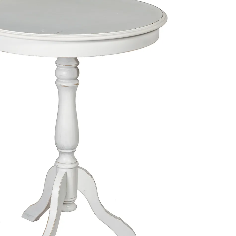 Rundt stue sofabord i forskellige finishes Made in Italy - Eracle Viadurini