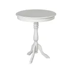 Rundt stue sofabord i forskellige finishes Made in Italy - Eracle Viadurini