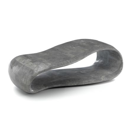 Moderne stil sofabord i fossile sten forskellige finish - gummi Viadurini