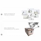 Origami lavet i Italien Moderne Design Coffee Table Viadurini