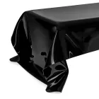 Melia sort draperet plexiglas designer sofabord fremstillet i Italien Viadurini