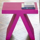 Slide Toy indendørs farvet geometrisk sofabord lavet i Italien Viadurini