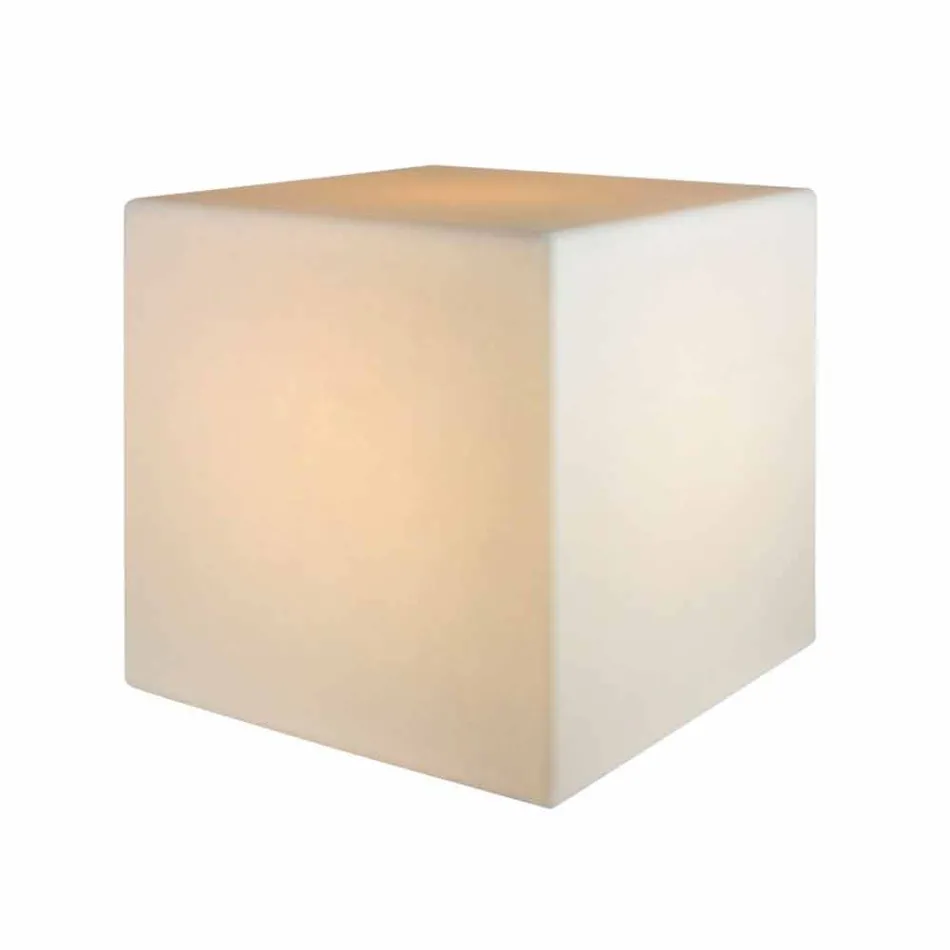 Farvet belyst sofabord af moderne design med valg af vedhæftet fil - Dadostar Viadurini