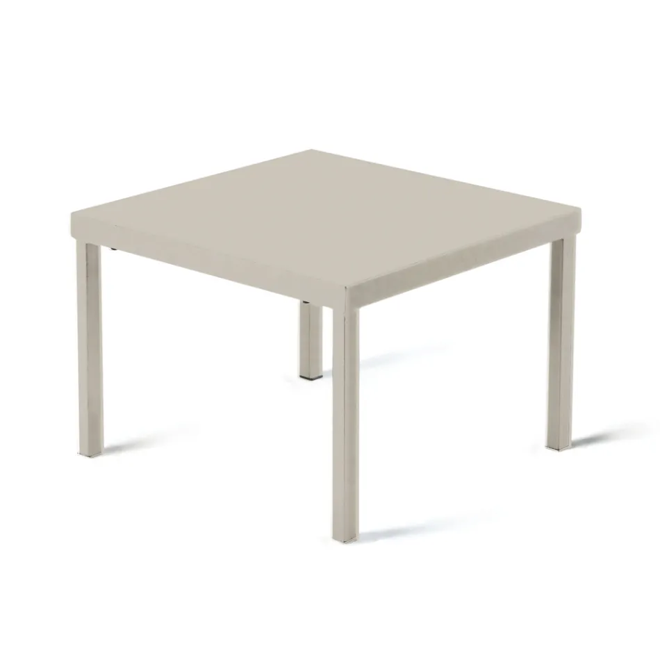 Stabelbart havesofabord i galvaniseret stål Fremstillet i Italien - Aberdeen Viadurini