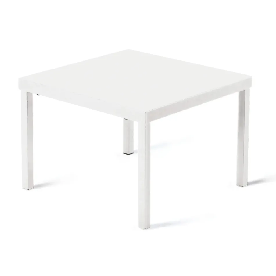 Stabelbart havesofabord i galvaniseret stål Fremstillet i Italien - Aberdeen Viadurini