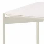 Modernt design firkantet keramisk og metal sofabord - Porcupine Viadurini