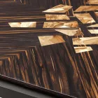 Grilli Zarafa design massivt træ sofabord lavet i Italien Viadurini