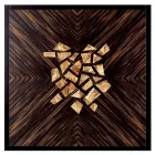 Grilli Zarafa design massivt træ sofabord lavet i Italien Viadurini