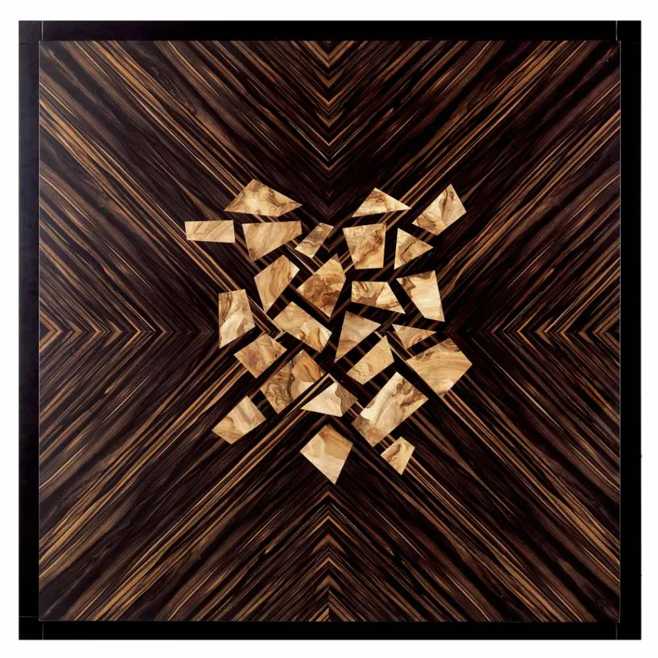 Grilli Zarafa design massivt træ sofabord lavet i Italien Viadurini