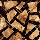 Grilli Zarafa design massivt træ sofabord lavet i Italien Viadurini