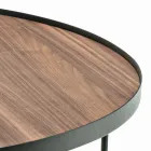 Sofabord i Canaletto valnød i forskellige størrelser Made in Italy - Gubbio Viadurini