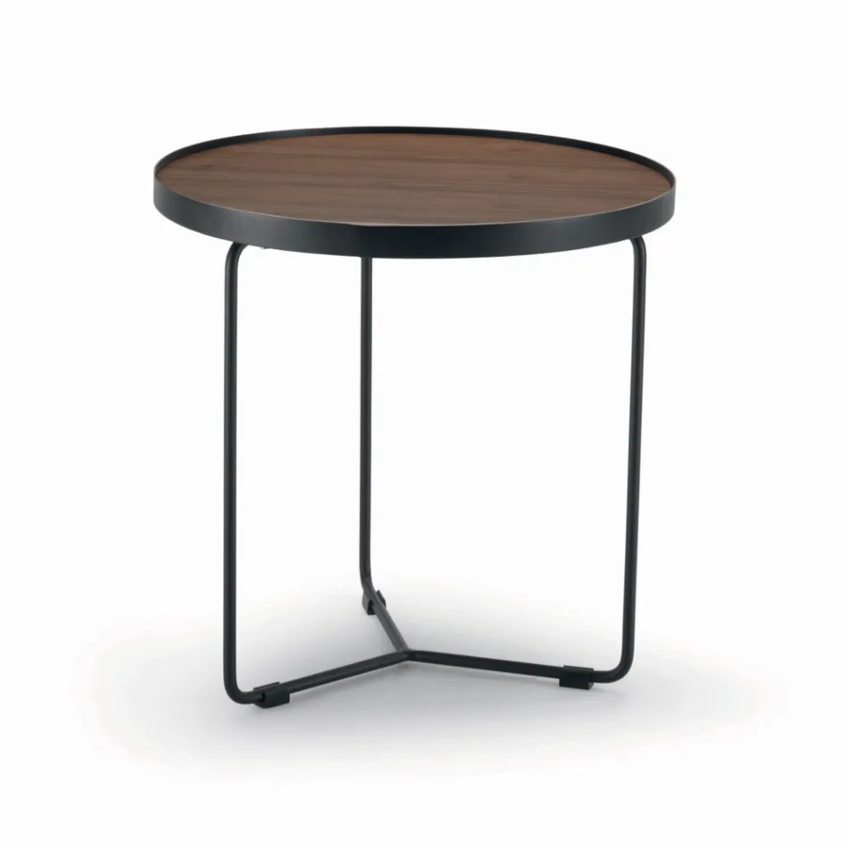 Sofabord i Canaletto valnød i forskellige størrelser Made in Italy - Gubbio Viadurini