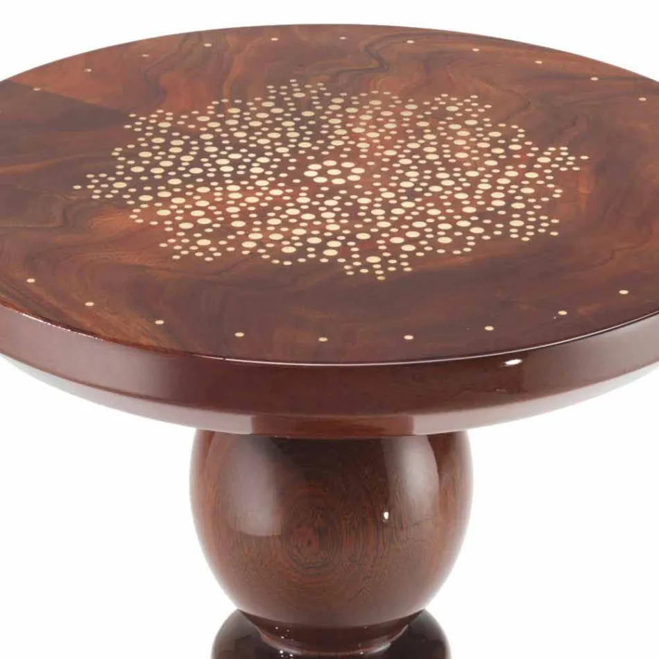 Bordlampe med dekoration i messing gulv, 45 cm i diameter, Sanni Viadurini