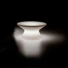 Lysende udendørs sofabord i polypropylen med LED Made in Italy - Desmond Viadurini