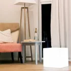 Bright Square Modern Design farvet sofabord af plast - Dadostar Viadurini