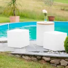 Bright Square Modern Design farvet sofabord af plast - Dadostar Viadurini