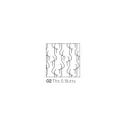 Gennemsigtig Akryl Led Lysende Sofabord Lasergraveret Decor - Robiola Viadurini