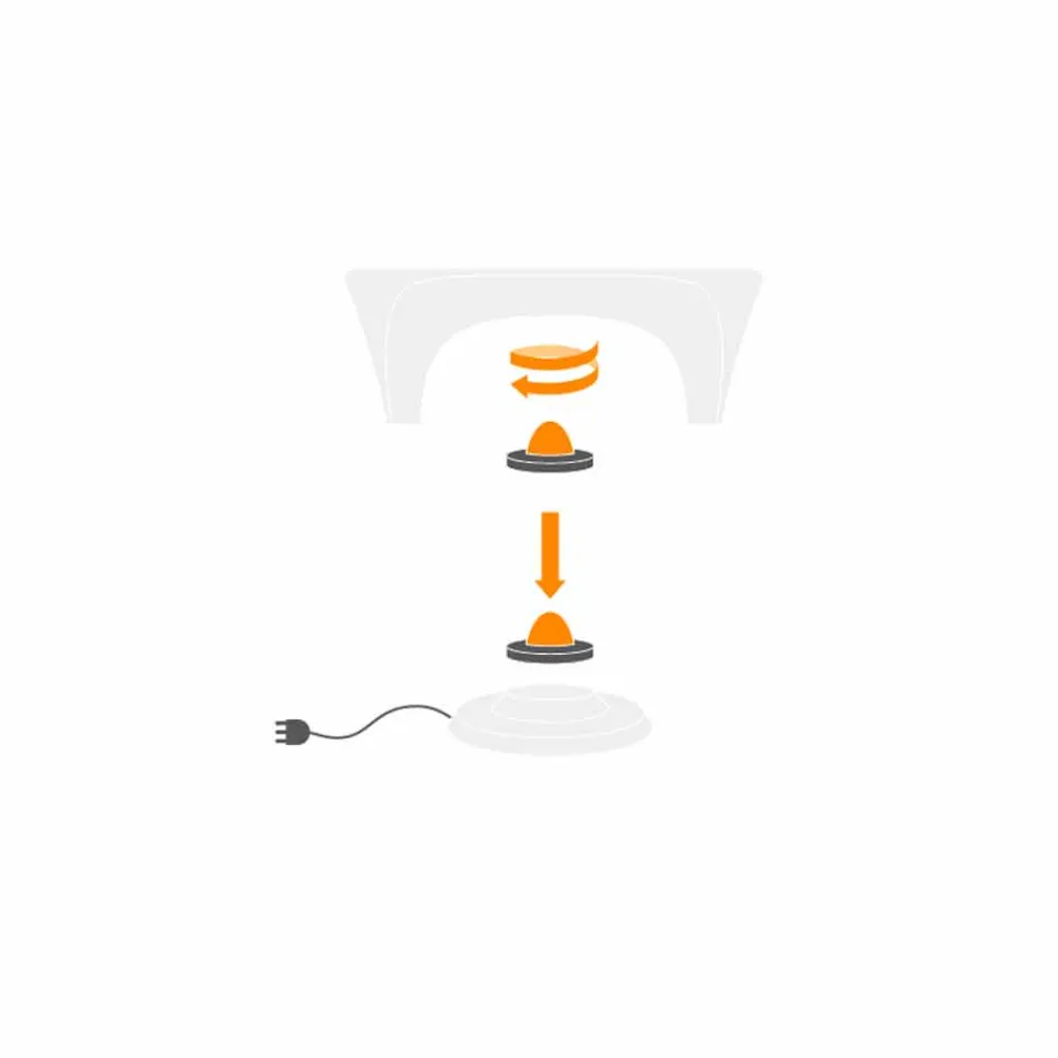 RGB Lysende sofabord til udendørs eller indendørs design i plast - lilje fra Myyour Viadurini