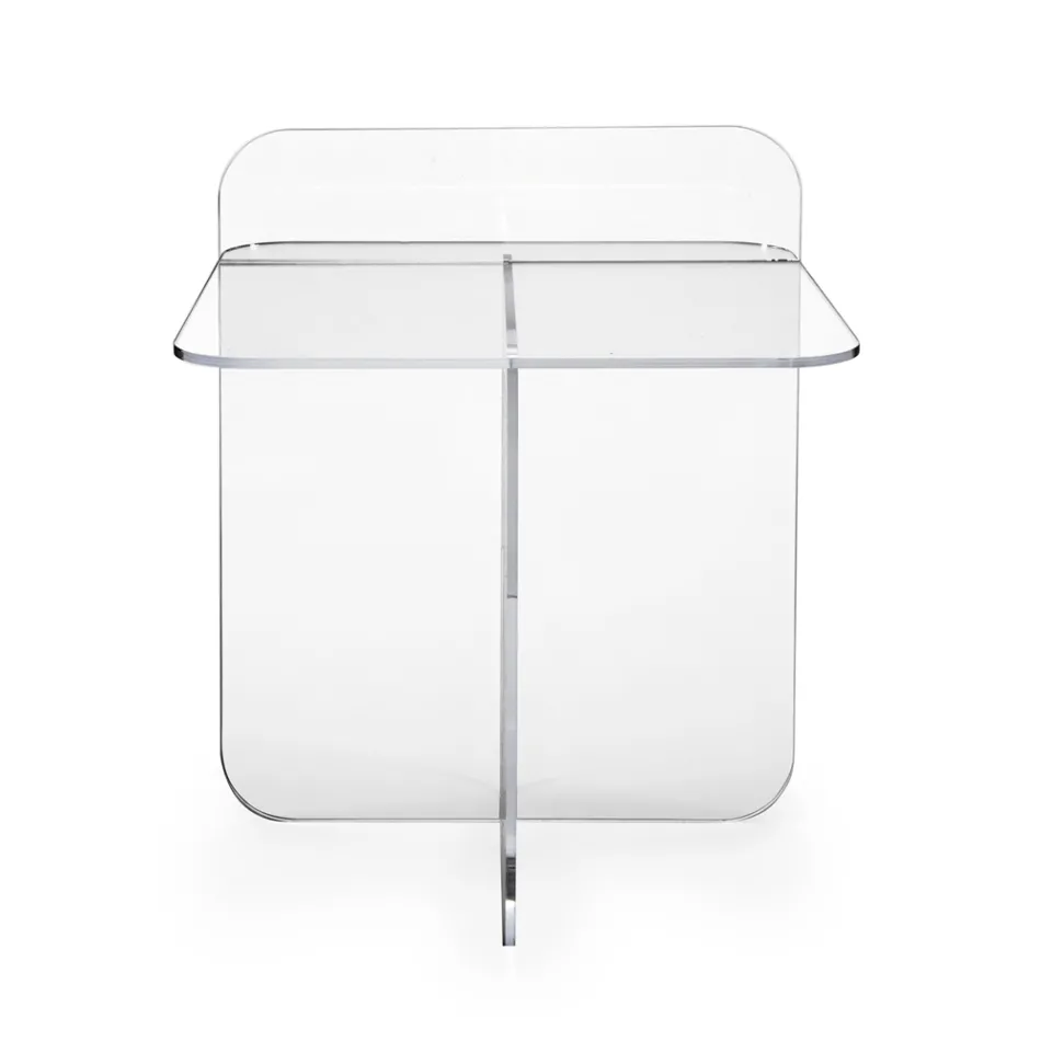 Moderne plexiglas stue sofabord lavet i Italien - Ariel Viadurini