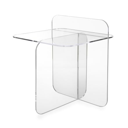 Moderne plexiglas stue sofabord lavet i Italien - Ariel Viadurini