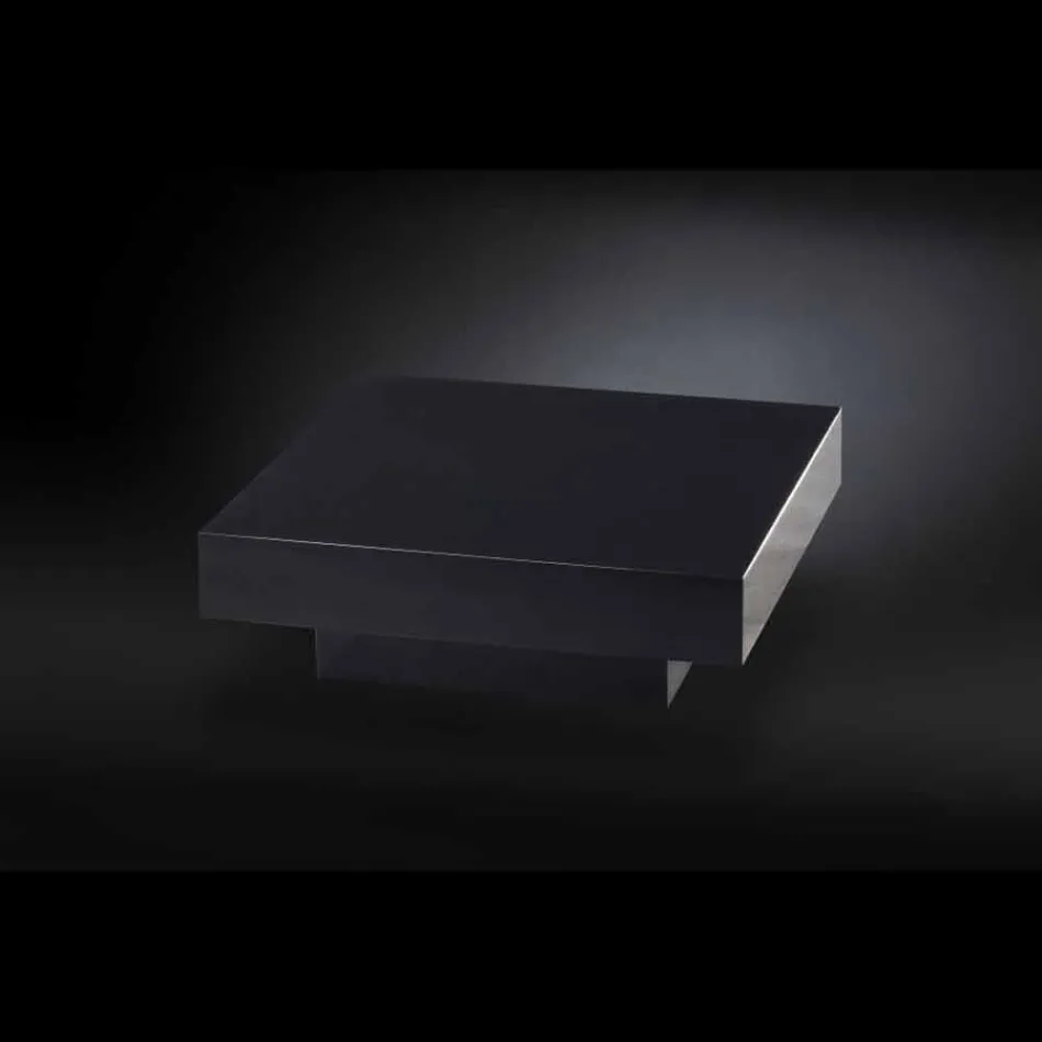 Moderne træ bord dækket med methacrylat Loft Cadeau Viadurini