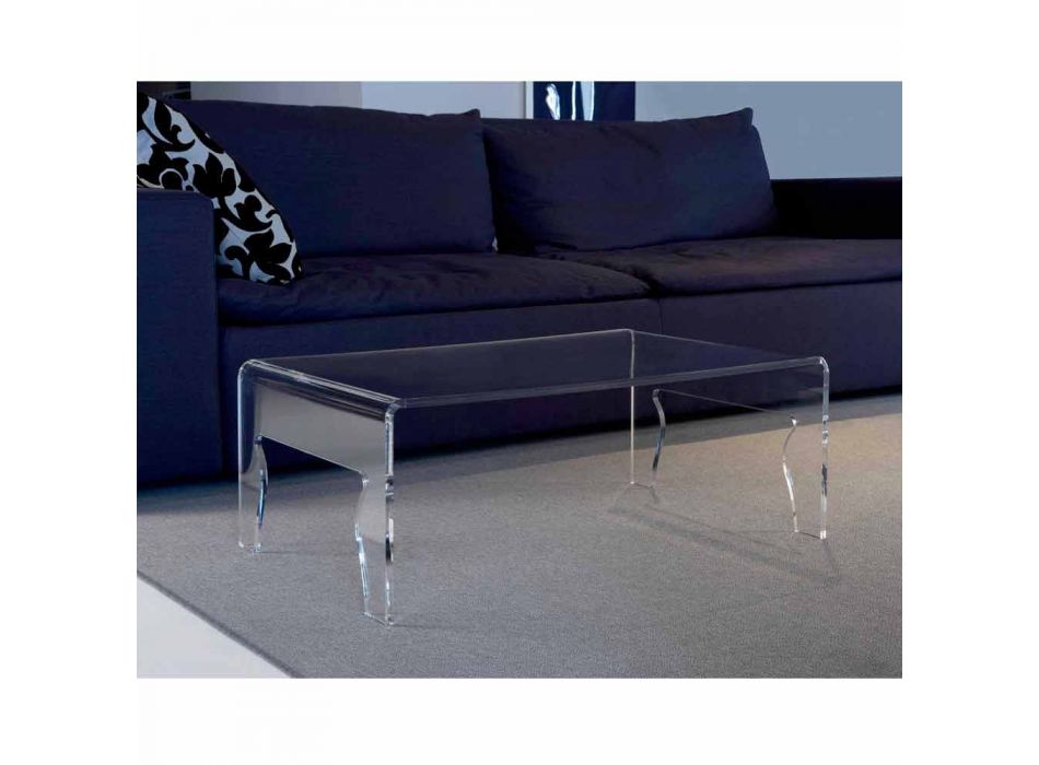 Moderne sofabord i methacrylat L85xP50xH31cm, Chris Viadurini