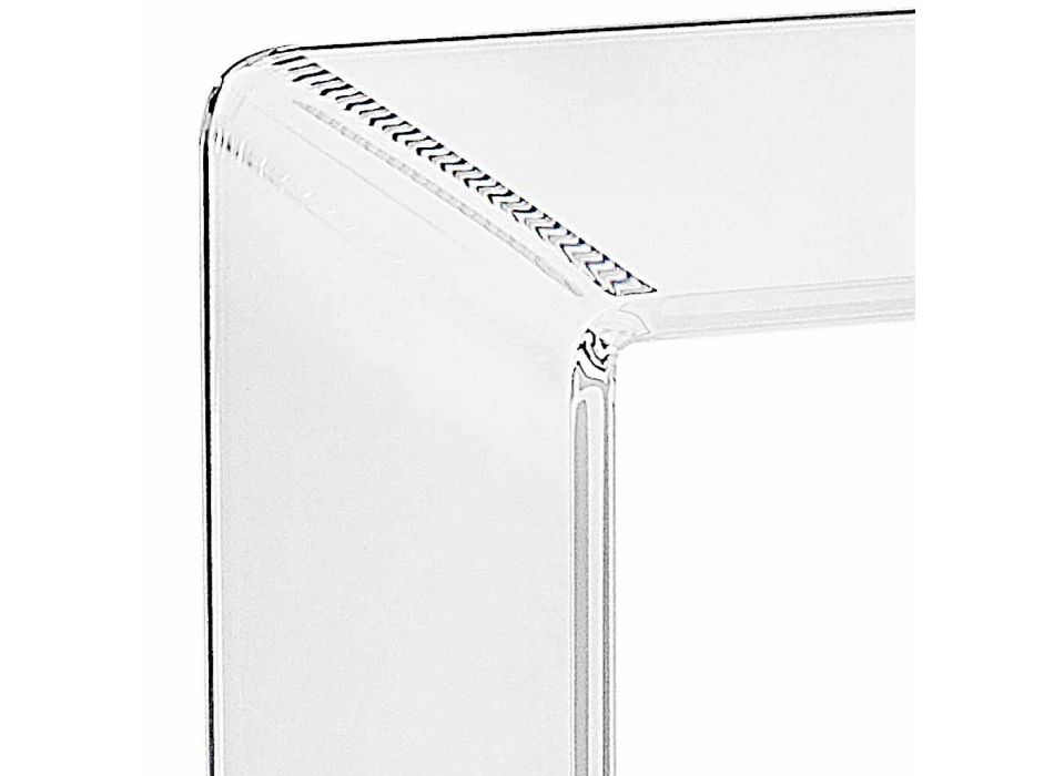 Moderne bord Plexiglas L50 x H76 x D40 cm Aza, lavet i Italien Viadurini