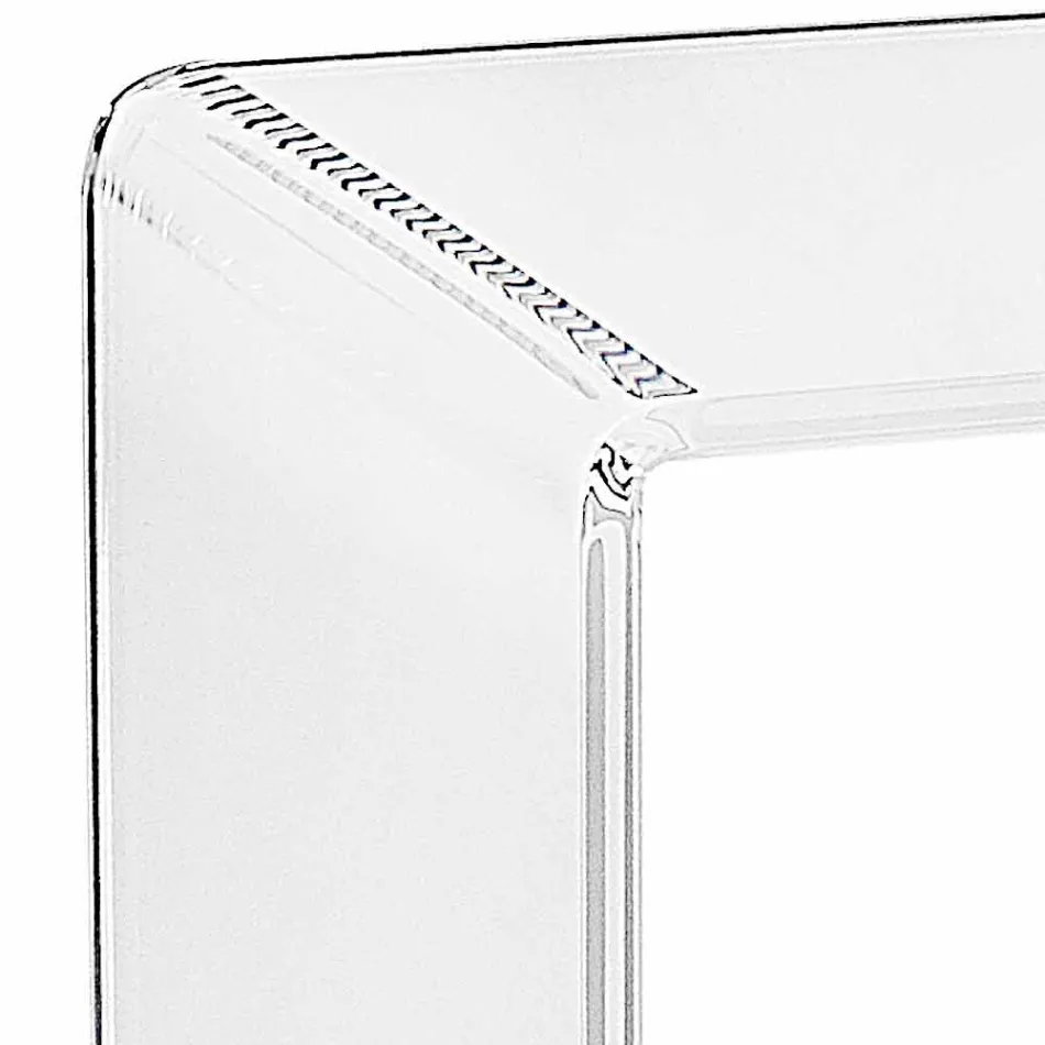 Moderne bord Plexiglas L50 x H76 x D40 cm Aza, lavet i Italien Viadurini