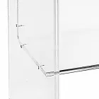Moderne bord Plexiglas L50 x H76 x D40 cm Aza, lavet i Italien Viadurini