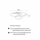 moderne sofabord lavet af lakeret lærk Giglio Viadurini