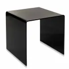 moderne design Sort Bord 50x50cm Big Terry, lavet i Italien Viadurini