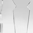 Ilaria - Transparent plexiglas ovalt sofabord fremstillet i Italien Viadurini