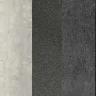 Oval Stue Metal Sofabord og Tofarvet Keramisk Top - Comacchio Viadurini