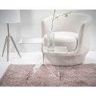 Gennemsigtigt farvet plexiglas sofabord til stue lavet i Italien - Kamon Viadurini